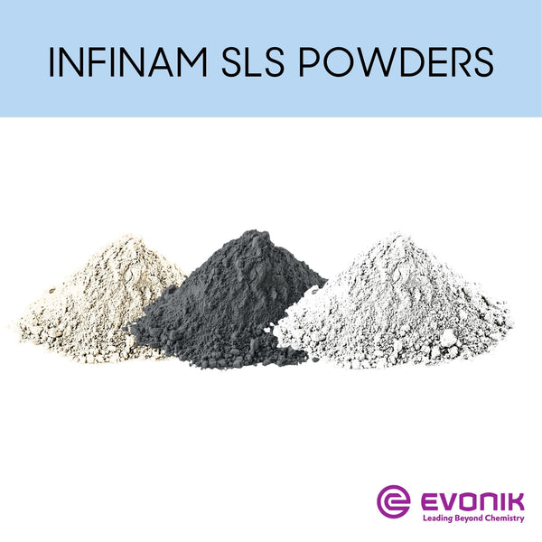Evonik INFINAM® SLS Powders — Industrial Polyamides for Production Printing