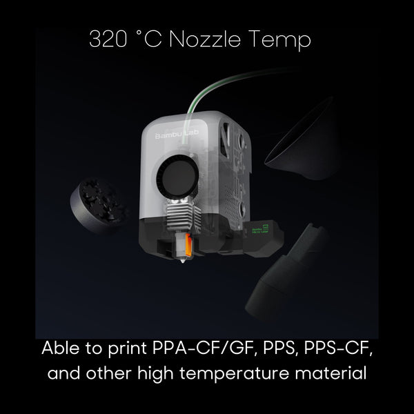 X1E High Temp Hotend