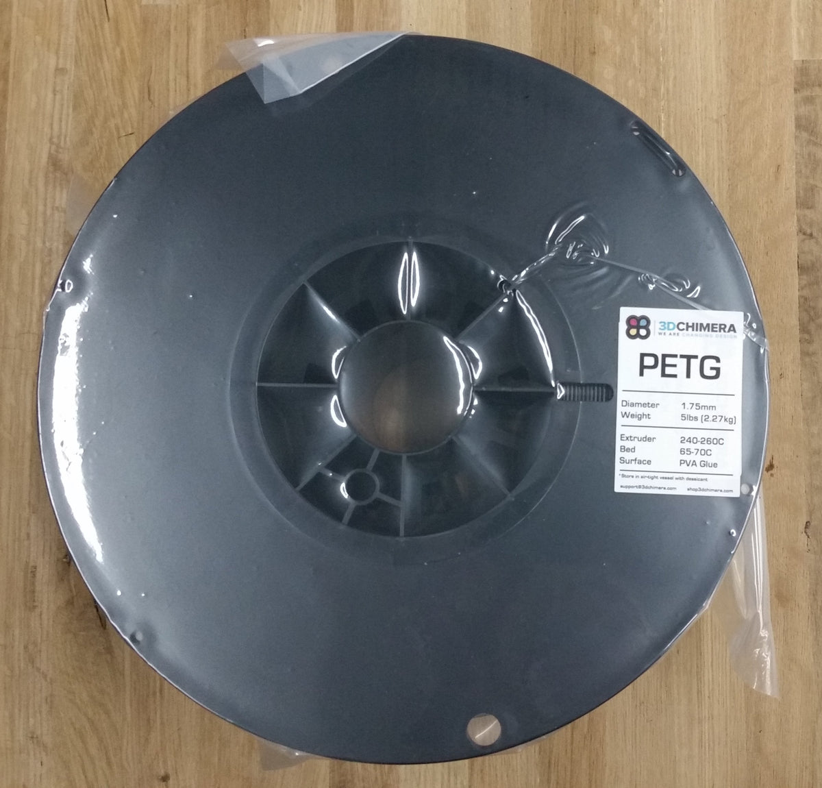 PETG Filament - 1.75mm, 3DC (LARGE SPOOLS)