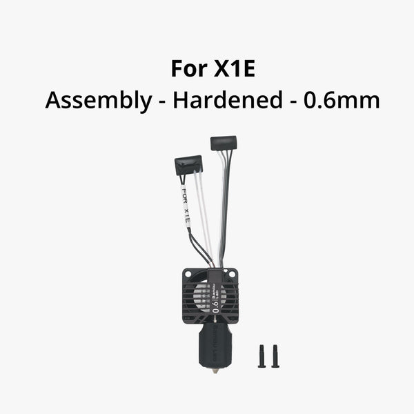 X1E Complete Hotend, 0.6mm