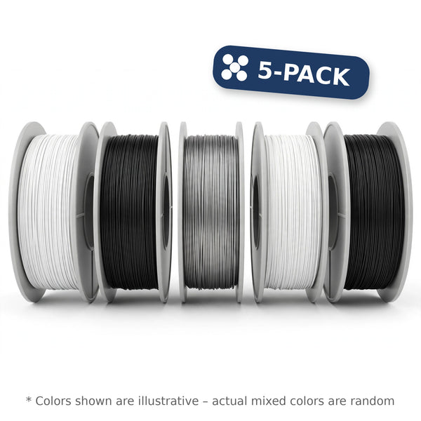 Bambu Lab ABS 5-Pack (Mixed Colors)