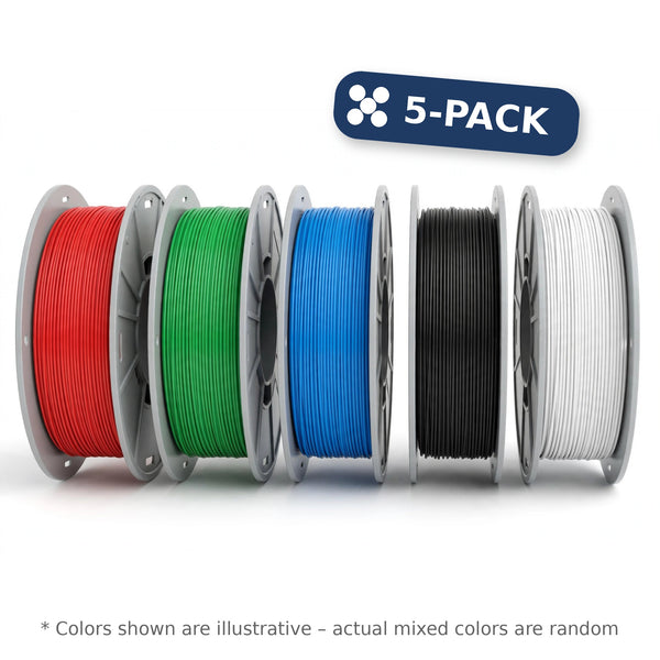 Bambu Lab ASA 5-Pack (Mixed Colors)