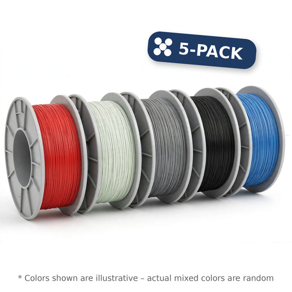 Bambu Lab PLA Basic 5-Pack (Mixed Colors)