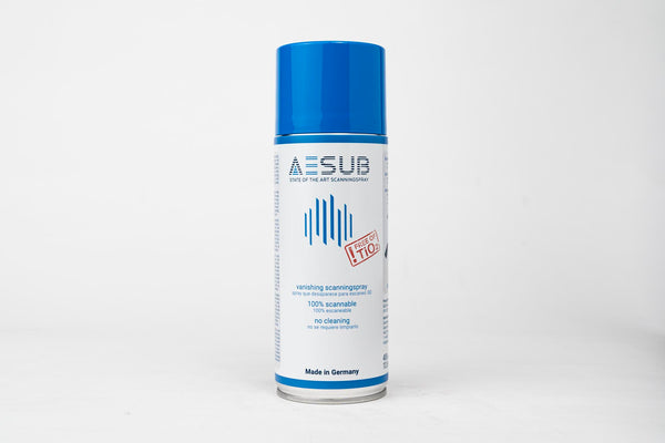 AESUB Blue - Vanishing 3D Scanning Spray