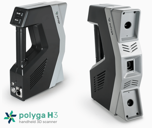 Polyga H3 Handheld 3D Scanner - 3DChimera